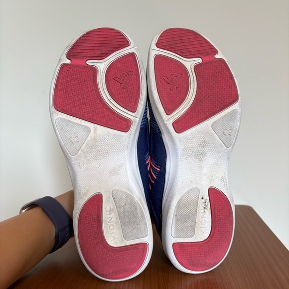 Vionic Alaina Navy Slip On Supportive Sneaker with Toggle Size 7 Wide - Picture 5 of 7